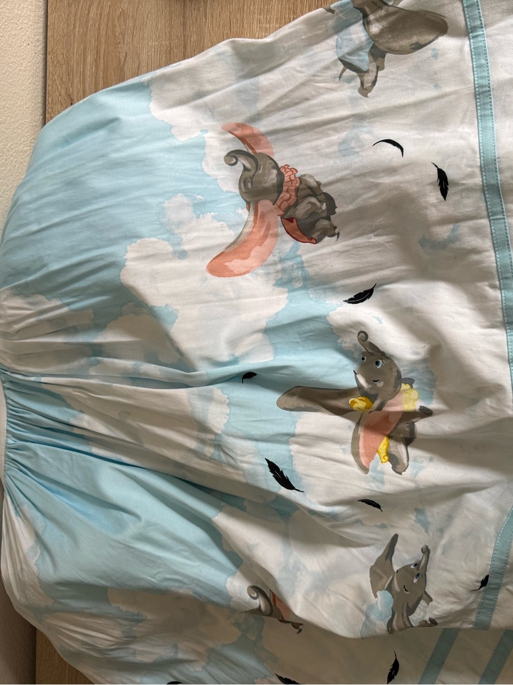The Dress Shop Disney Parks Dumbo Dress Sz M light blue retro - Picture 10 of 10